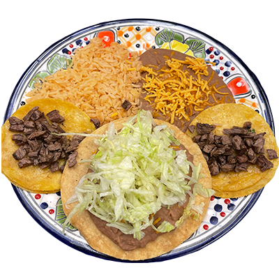 #7 Taco & Tostada Plate